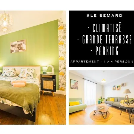 #Le Semard - F2 Avec 5 Couchages, Double Salon, Et Terrasse Couverte Brive-la-Gaillarde Extérieur photo